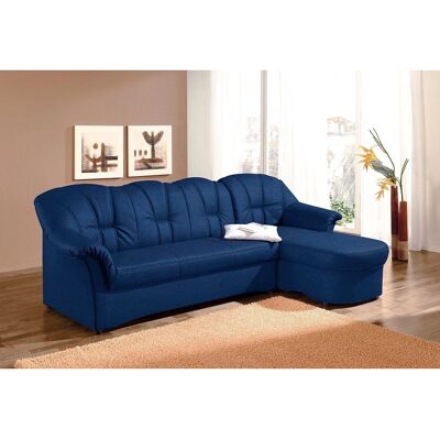 Domo Collection Papenburg L-Form Blau Ecksofa mit Bettfunktion Domo Collection Papenburg L-Form Blau Ecksofa mit Bettfunktion