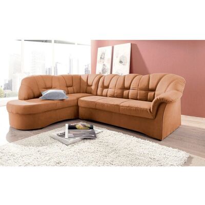 Domo Collection Papenburg L-Form Sofa - Orange Domo Collection Papenburg L-Form Sofa - Orange