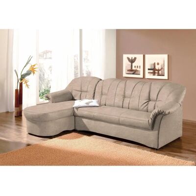 Domo Collection Papenburg Beiges L-Form Sofa - Sofa Domo Collection Papenburg Beiges L-Form Sofa - Sofa