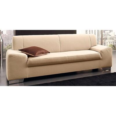 Domo Collection Alisson Beige 3-Sitzer Sofa Domo Collection Alisson Beige 3-Sitzer Sofa