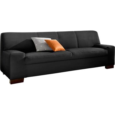 DOMO collection Norma Sofa - Schwarz, Modell Norma, 2-Sitzer, Modern DOMO collection Norma Sofa - Schwarz, Modell Norma, 2-Sitzer, Modern