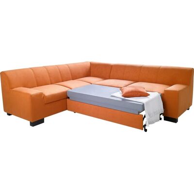 DOMO collection Norma L-Form Mikrofaser-Sofa - Sofa DOMO collection Norma L-Form Mikrofaser-Sofa - Sofa