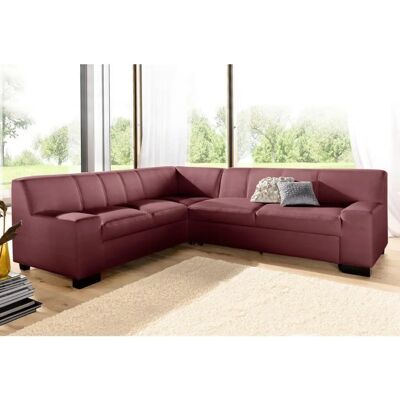 Domo Collection Norma Top L-Form Sofa - Modern Rot Domo Collection Norma Top L-Form Sofa - Modern Rot