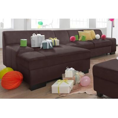 Domo Collection Norma L-Form Sofa - Microfaser PRIMABELLE Domo Collection Norma L-Form Sofa - Microfaser PRIMABELLE