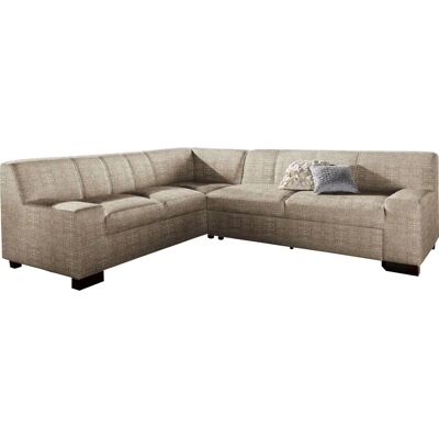 Domo Collection Norma L-Form Microfaser Sofa - Sofa Domo Collection Norma L-Form Microfaser Sofa - Sofa
