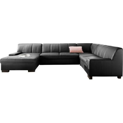 Domo Collection Norma U-Form Sofa - Eckenliege mit Bettfunktion Domo Collection Norma U-Form Sofa - Eckenliege mit Bettfunktion