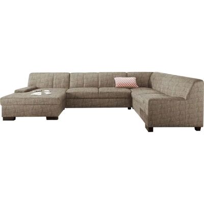 Domo Collection Norma Top U-Form Sofa - Ecksofa mit Schlaffunktion Domo Collection Norma Top U-Form Sofa - Ecksofa mit Schlaffunktion