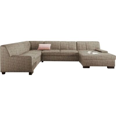 Domo Collection Norma Top U-Form Beiges Sofa Domo Collection Norma Top U-Form Beiges Sofa