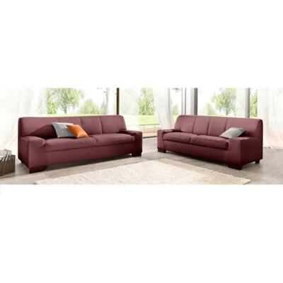 DOMO collection Norma Top Polstergarnitur - Rot - 2 & 3-Sitzer DOMO collection Norma Top Polstergarnitur - Rot - 2 & 3-Sitzer