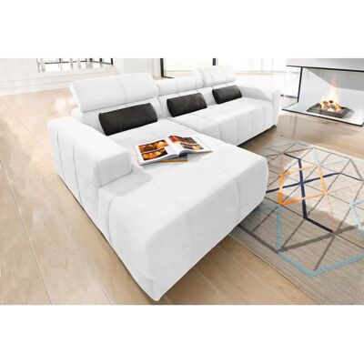 DOMO COLLECTION Brandon Großes Ecksofa - Modernes Wohnzimmermöbel DOMO COLLECTION Brandon Großes Ecksofa - Modernes Wohnzimmermöbel