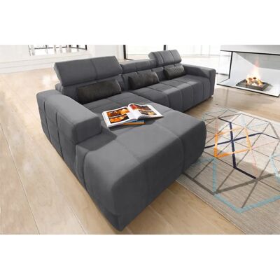 Domo Collection Brandon Großer Ecksofa - Sofas Domo Collection Brandon Großer Ecksofa - Sofas