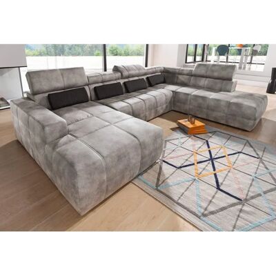 Domo Collection Brandon Sofa - Verstellbarer Kopf & Sitz - 9 Sitze Domo Collection Brandon Sofa - Verstellbarer Kopf & Sitz - 9 Sitze