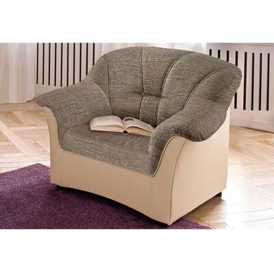 Domo Collection Flores Weiß Sessel Domo Collection Flores Weiß Sessel