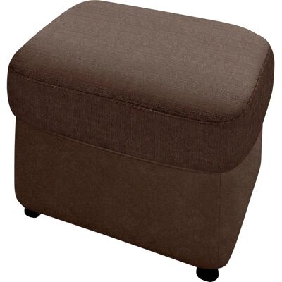 DOMO collection Flores Dunkelbrauner Hocker - Hocker DOMO collection Flores Dunkelbrauner Hocker - Hocker