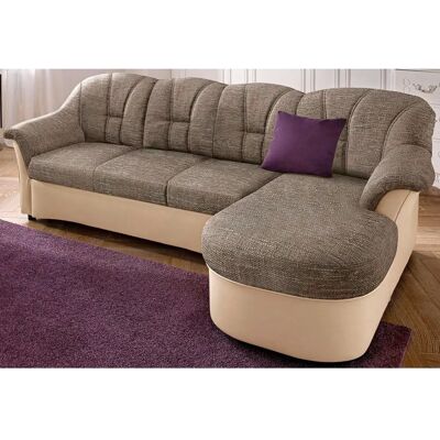 Domo collection Flores Ecksofa - Hochwertiges Kunstleder Domo collection Flores Ecksofa - Hochwertiges Kunstleder