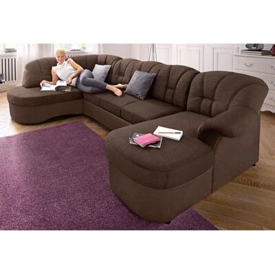 Domo Collection Flores U-Form Sofa - Komfort & Stil Domo Collection Flores U-Form Sofa - Komfort & Stil