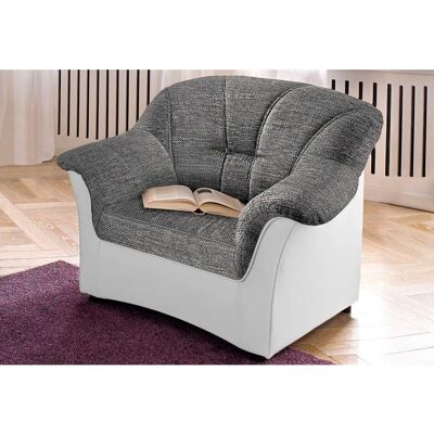 DOMO COLLECTION Flores - Grauer Sessel DOMO COLLECTION Flores - Grauer Sessel