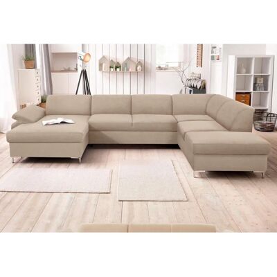 DOMO COLLECTION Santana U-Form Sofas - Sofa DOMO COLLECTION Santana U-Form Sofas - Sofa