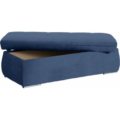DOMO collection NMoric Blau Hocker mit Stauraum - Ottoman DOMO collection NMoric Blau Hocker mit Stauraum - Ottoman
