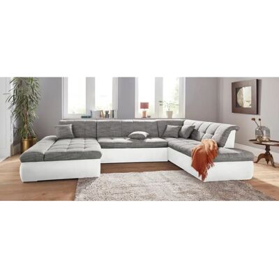 Domo collection PB Moric U-Form Sofa mit Bettfunktion & Armlehne Domo collection PB Moric U-Form Sofa mit Bettfunktion & Armlehne