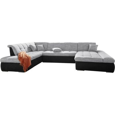 Domo Collection PB Moric - Wandsofa mit Bettfunktion - U-Form Domo Collection PB Moric - Wandsofa mit Bettfunktion - U-Form