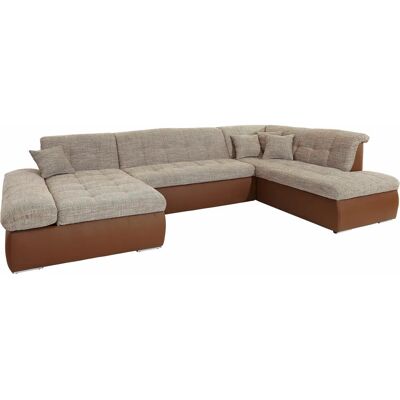 Domo Collection Moric U-Form Wohnlandschaft - Modern, Microfaser, Kunstleder Domo Collection Moric U-Form Wohnlandschaft - Modern, Microfaser, Kunstleder
