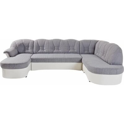 Domo collection Elva U-Form Sofa - Mikrofaser Domo collection Elva U-Form Sofa - Mikrofaser