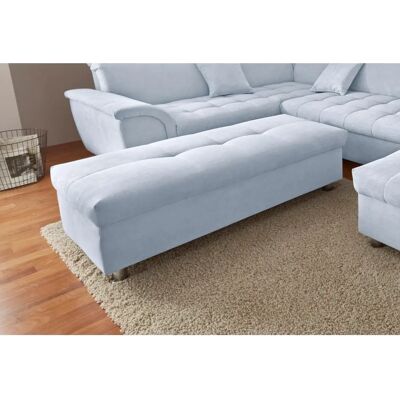 Domo Collection Franzi Pastellblau Hocker - Ottoman Domo Collection Franzi Pastellblau Hocker - Ottoman