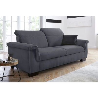 Domo Collection Sully 2,5-Sitzer Microfaser Sofa - Sofa Domo Collection Sully 2,5-Sitzer Microfaser Sofa - Sofa
