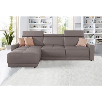 Domo Collection Ava Sofa - Braun, 262x84x167 cm - Ecksofa Domo Collection Ava Sofa - Braun, 262x84x167 cm - Ecksofa