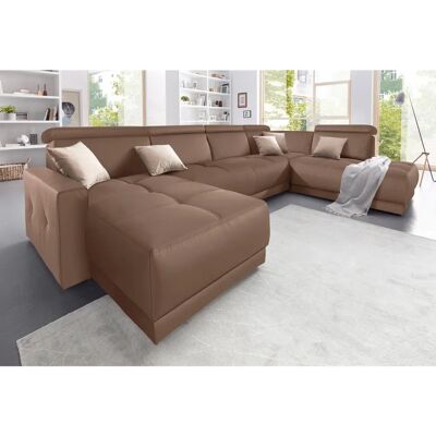 DOMO collection Ava U-Form Sofa - Hoher Sitzkomfort, Modernes Design DOMO collection Ava U-Form Sofa - Hoher Sitzkomfort, Modernes Design
