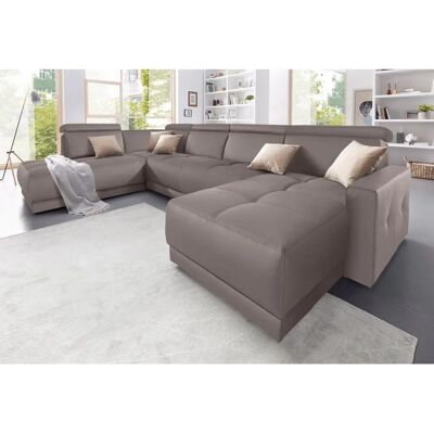 Domo Collection Ava U-Form Sofa - Hoher Komfort, Modernes Design Domo Collection Ava U-Form Sofa - Hoher Komfort, Modernes Design