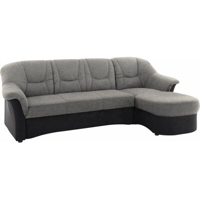 Domo Collection Sarafina L-Form Sofa - Mikrofaser, Reversibel, Bettfunktion Domo Collection Sarafina L-Form Sofa - Mikrofaser, Reversibel, Bettfunktion