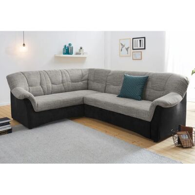 Domo Collection Sarafina L-Form Sofa - Modern, Mikrofaser, 4 Sitze Domo Collection Sarafina L-Form Sofa - Modern, Mikrofaser, 4 Sitze