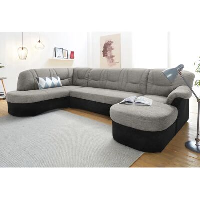 Domo Collection Sarafina U-Form Sofa - Modern, Reversibel Recamiere Domo Collection Sarafina U-Form Sofa - Modern, Reversibel Recamiere