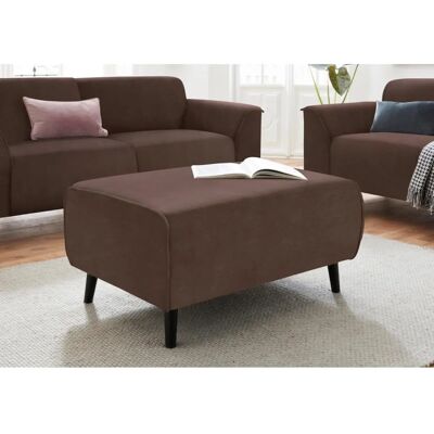 Domo Collection Amora - Moderner Microfaser-Hocker Domo Collection Amora - Moderner Microfaser-Hocker
