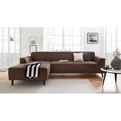 Domo Collection Amora Mikrofaser-Ecksofa - Sofa Domo Collection Amora Mikrofaser-Ecksofa - Sofa