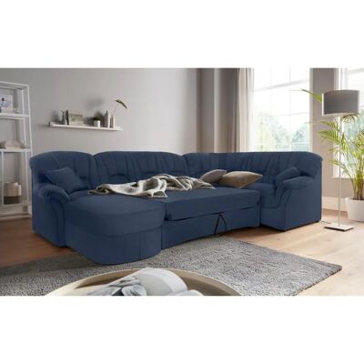 DOMO COLLECTION Bahia U-Form Sofa - U-Form, Bettfunktion, Microfaser, Recamiere links DOMO COLLECTION Bahia U-Form Sofa - U-Form, Bettfunktion, Microfaser, Recamiere links