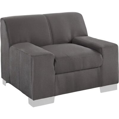 Domo Collection Bero Sessel - Struktur Fein, Schwarz (Pepper) - Wohnzimmereinrichtung Domo Collection Bero Sessel - Struktur Fein, Schwarz (Pepper) - Wohnzimmereinrichtung