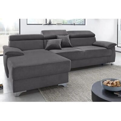 Domo Collection Mira L-Form Sofa mit Recamiere - Sofa Domo Collection Mira L-Form Sofa mit Recamiere - Sofa
