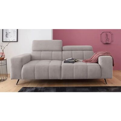 DOMO collection Trento Sofa - taupe - 2-Sitzer DOMO collection Trento Sofa - taupe - 2-Sitzer