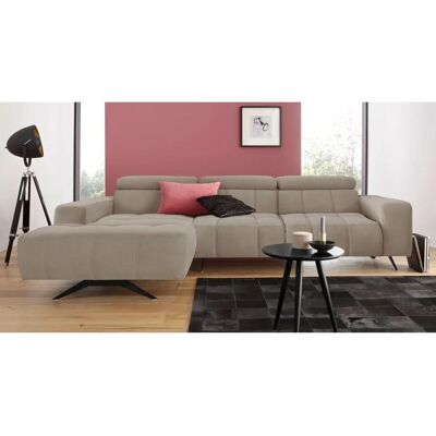 Domo collection Trento Mikrofaser Ecksofa - Sofas Domo collection Trento Mikrofaser Ecksofa - Sofas