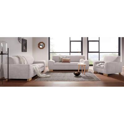DOMO collection Incanto - Weiche Struktur Sessel - taupe DOMO collection Incanto - Weiche Struktur Sessel - taupe