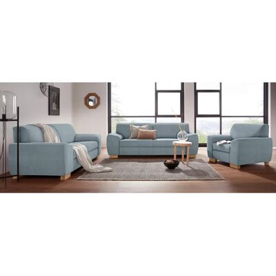 Domo Collection Incanto 2-Sitzer Sofa - Modern Blau Domo Collection Incanto 2-Sitzer Sofa - Modern Blau