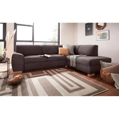 Domo Collection Incanto Sofa - Weiche Struktur - 5 Sitzplätze - Rechte Ottomane Domo Collection Incanto Sofa - Weiche Struktur - 5 Sitzplätze - Rechte Ottomane