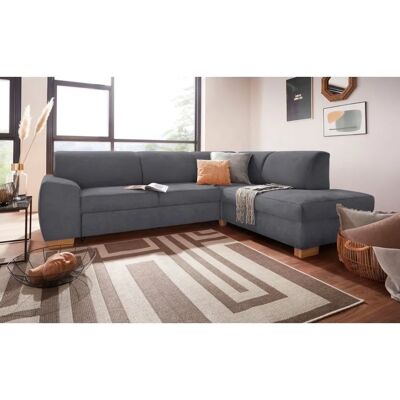 DOMO COLLECTION Incanto - Weiche Struktur, 5 Sitze, R. Ottoman - Couch DOMO COLLECTION Incanto - Weiche Struktur, 5 Sitze, R. Ottoman - Couch