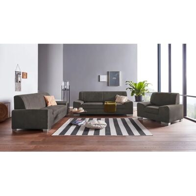 Domo Collection Anzio Sofa - Mikrofaser, 2-Sitzer, Modernes Design Domo Collection Anzio Sofa - Mikrofaser, 2-Sitzer, Modernes Design