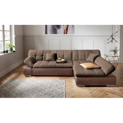 Domo Collection Mona L-Form Sofa - Armlehnfunktion Domo Collection Mona L-Form Sofa - Armlehnfunktion
