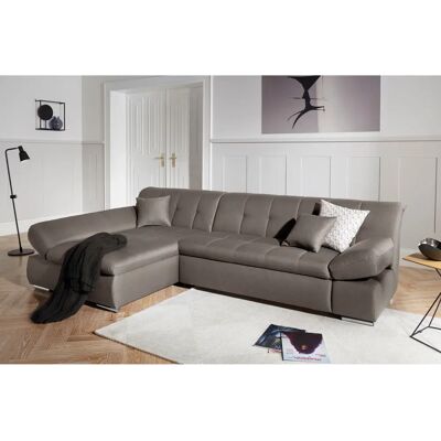 DOMO COLLECTION Mona L-Form Sofa - L-Form mit Bettfunktion DOMO COLLECTION Mona L-Form Sofa - L-Form mit Bettfunktion
