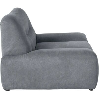 Domo Collection Cesena Sessel - Chenille-Optik - Stahl - 122x81x109cm Domo Collection Cesena Sessel - Chenille-Optik - Stahl - 122x81x109cm